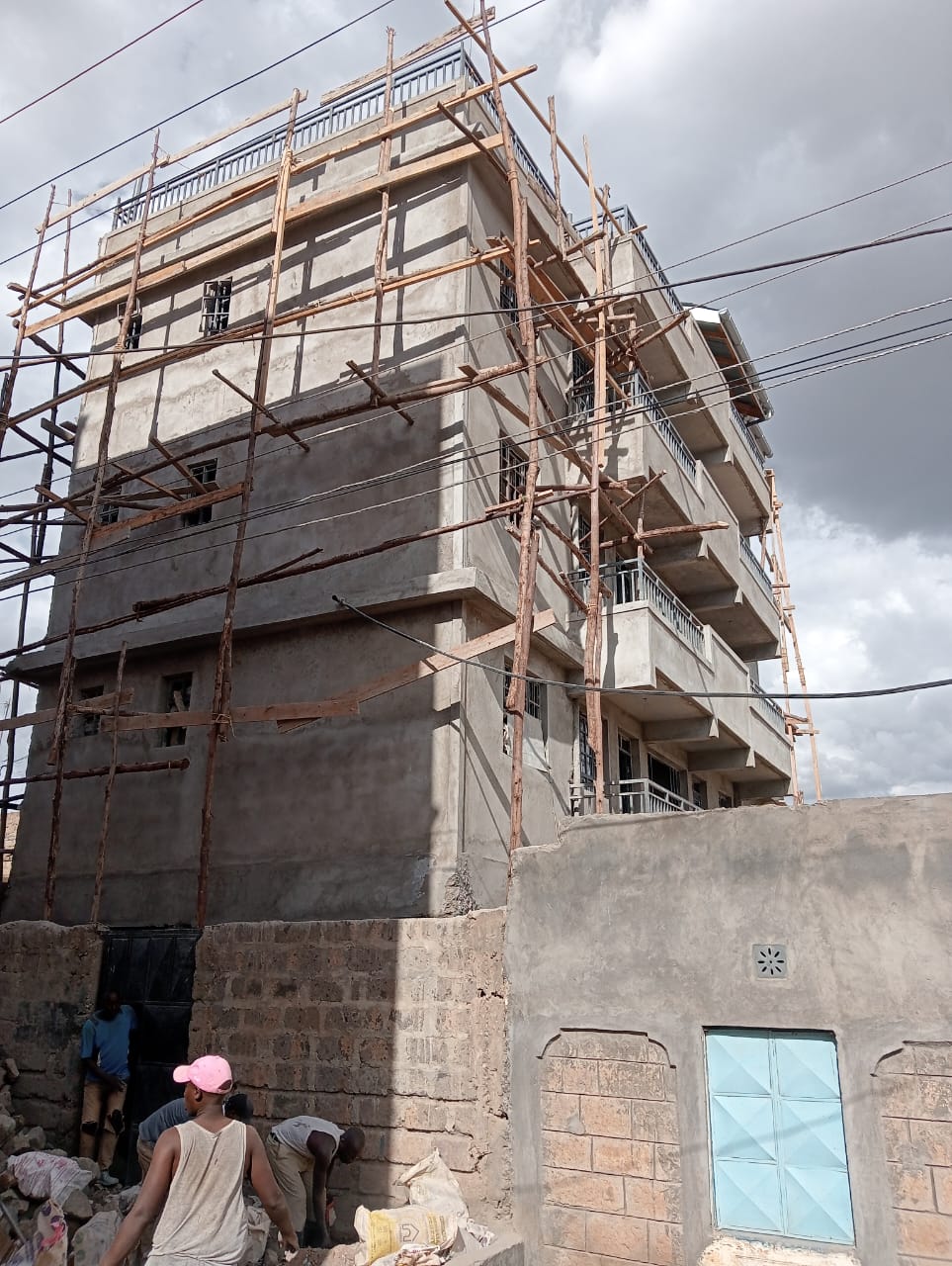 1 bedroom unit project at Dandora, Nairobi for homeowners using Valdon SiteControl 360